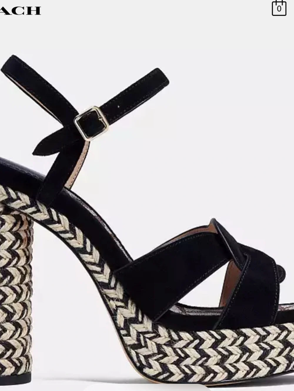 Coach chic black